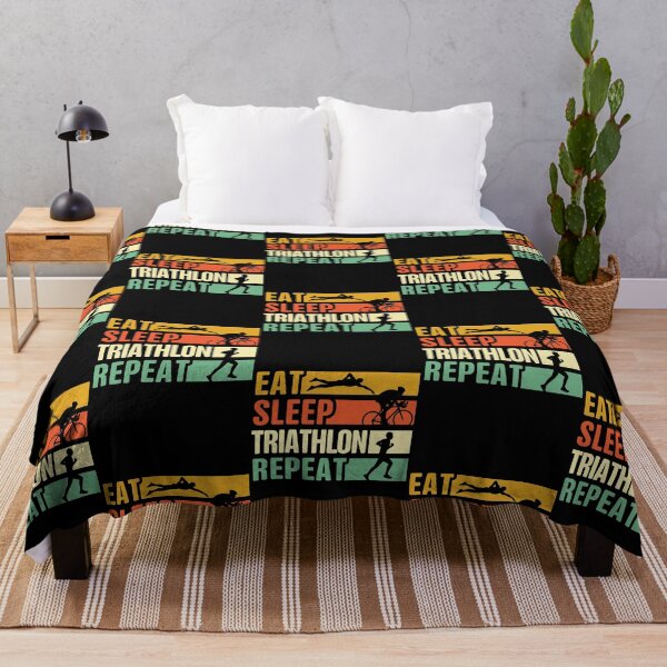Item preview, Eat Sleep Triathlon Repeat designed and sold by thanhmaidesign.