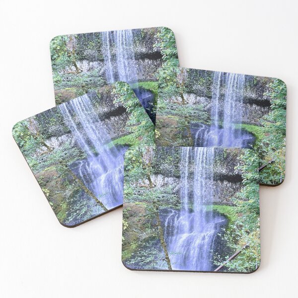 Item preview, Waterfall Gods Creation Stream Nature Trees designed and sold by CreationViewArt.