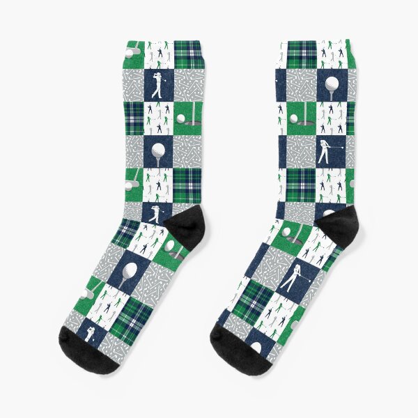 Item preview, Golf green & navy plaid designed and sold by ChuckyStore79.
