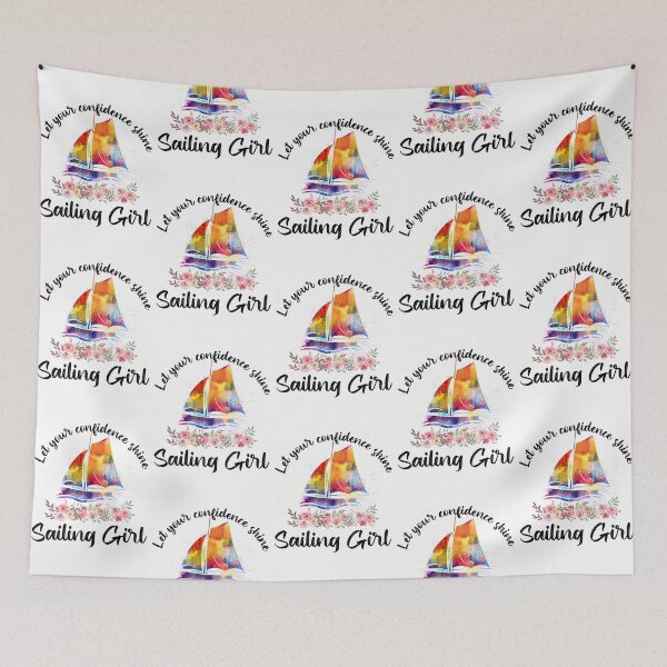 Item preview, let your confidence shine Sailing girl designed and sold by thanhmaidesign.