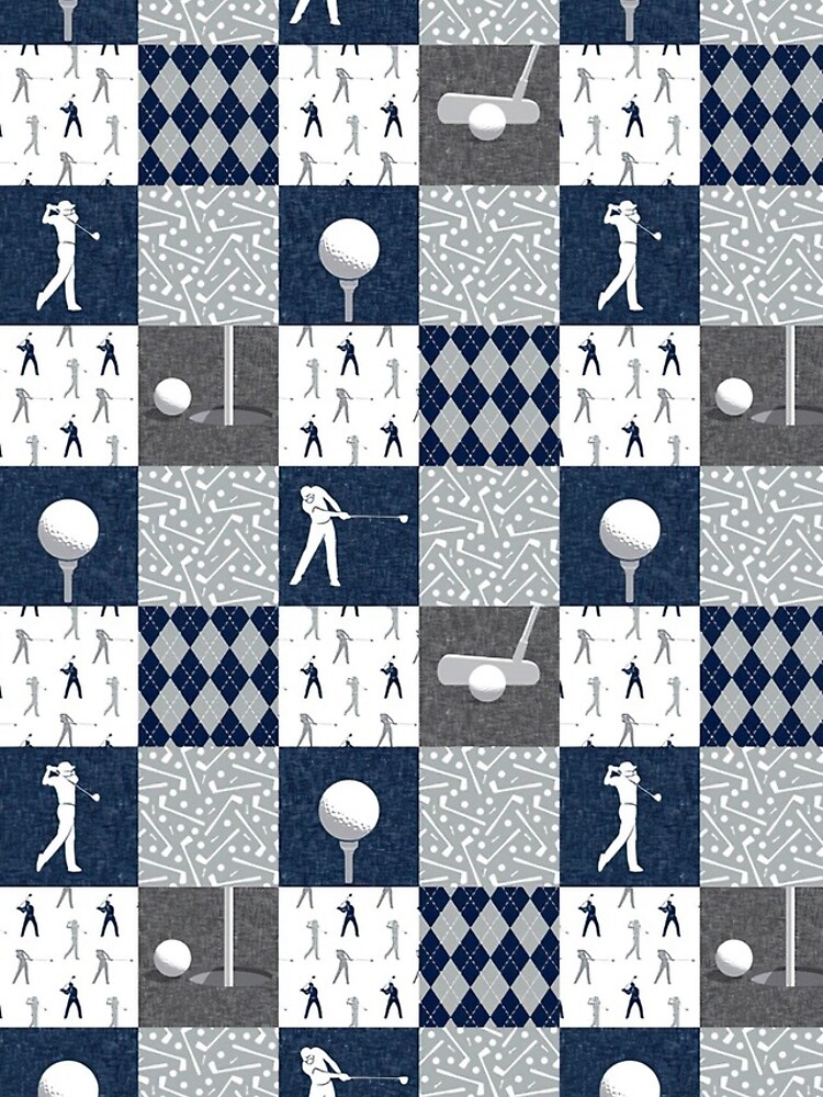 Thumbnail 4 of 4, iPhone Case, Golf Shape Pattern designed and sold by ChuckyStore79.