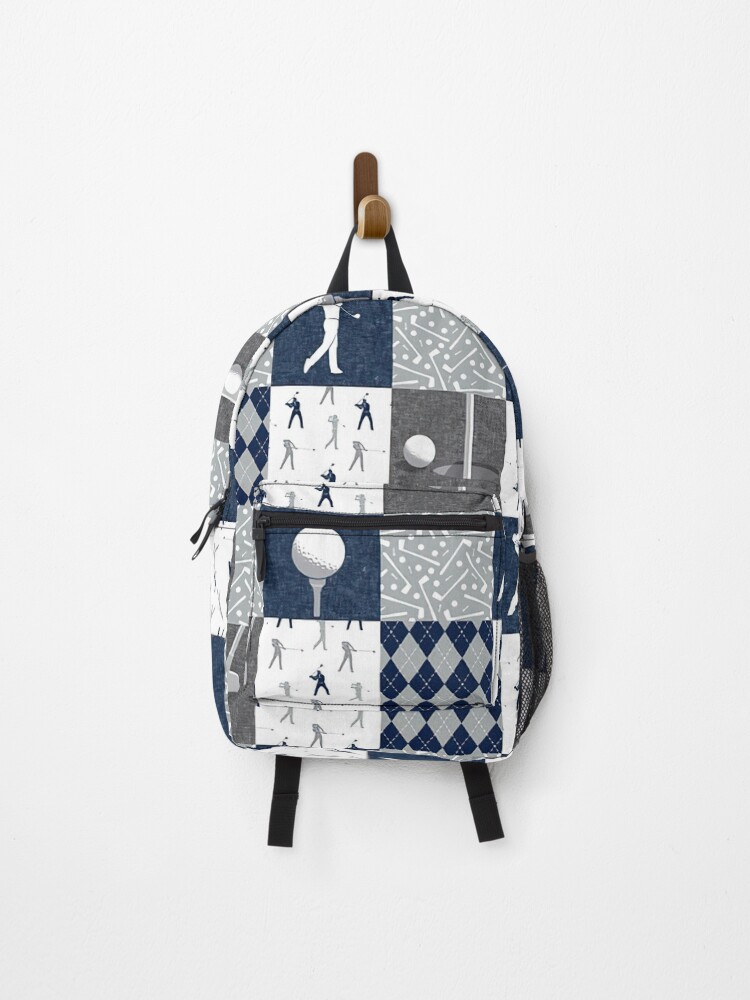 Thumbnail 1 of 3, Backpack, Golf Shape Pattern designed and sold by ChuckyStore79.