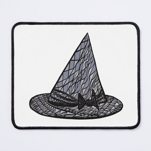 Item preview, Retro Noir Witch Hat Illustration designed and sold by ZaraRoza.