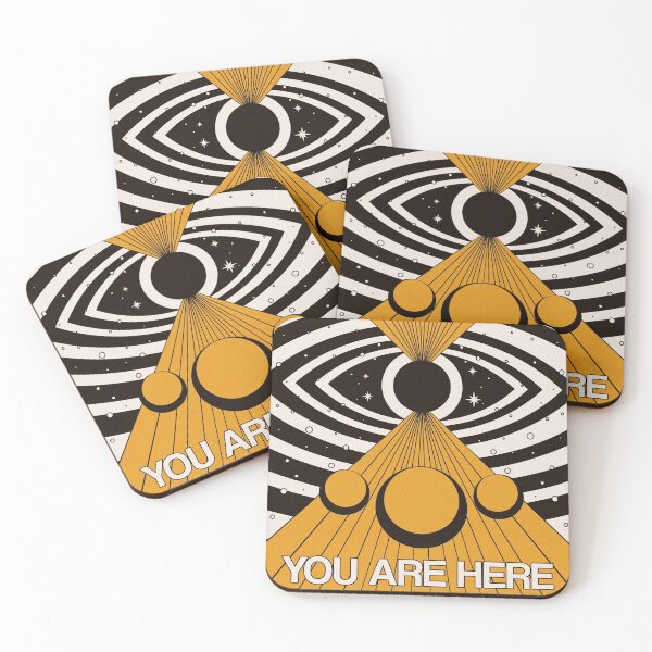 Item preview, You Are Here Liminal Space Travel Informational Poster designed and sold by doomsdayllc.
