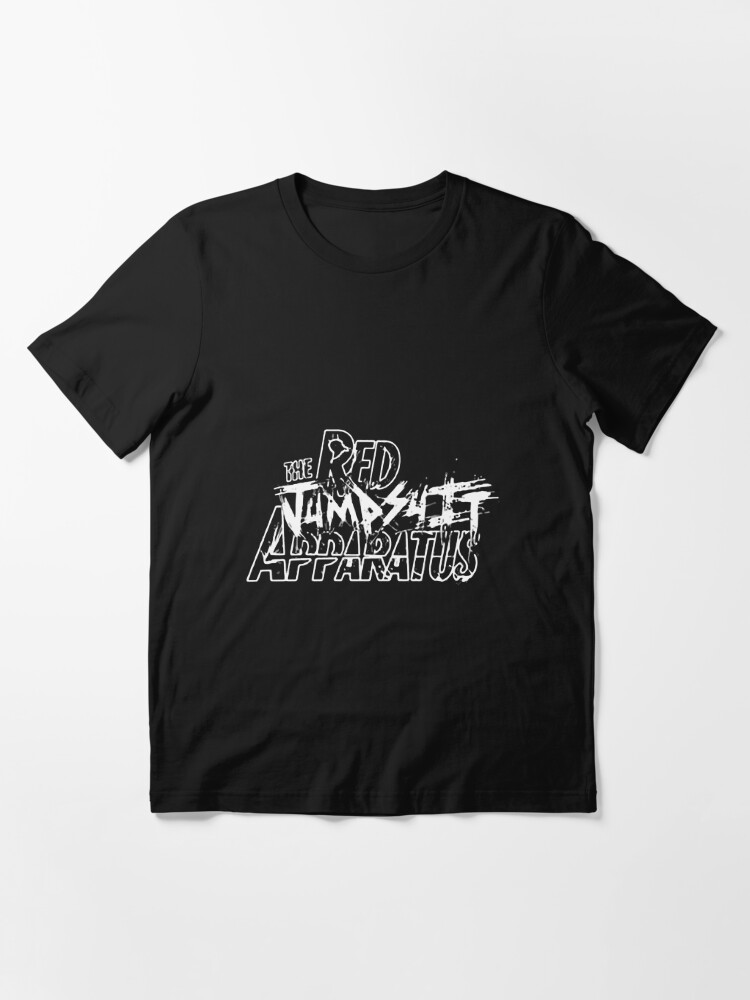 Red jumpsuit sale apparatus shirt