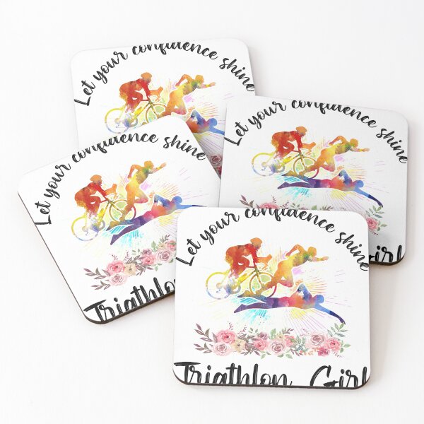 Item preview, let your confidence shine Triathlon girl designed and sold by thanhmaidesign.