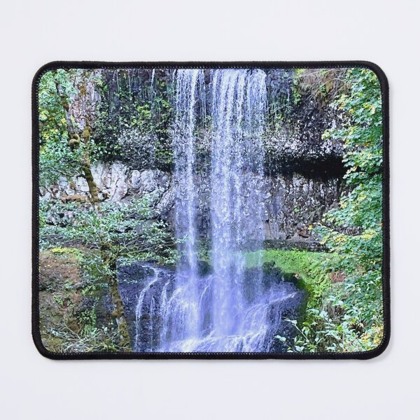 Item preview, Waterfall Gods Creation Stream Nature Trees designed and sold by CreationViewArt.