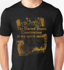 US Constitution is My Spirit Animal Unisex T-Shirt