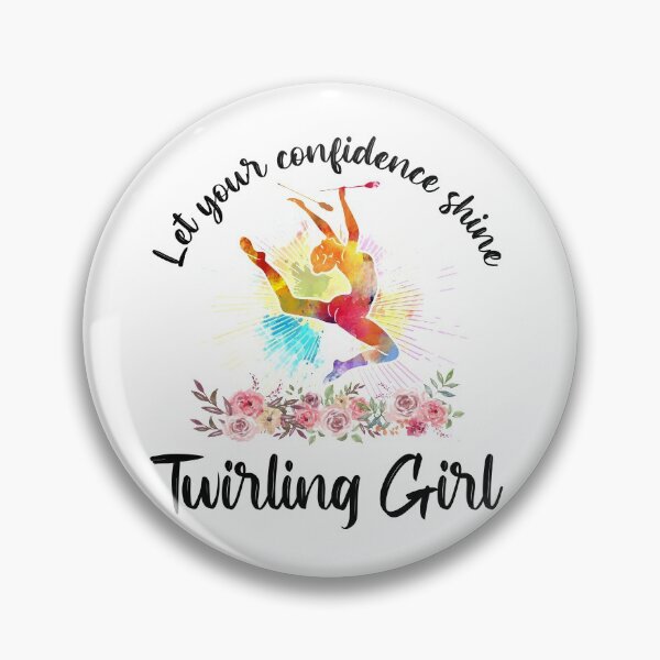 Item preview, let your confidence shine Twirling girl designed and sold by thanhmaidesign.