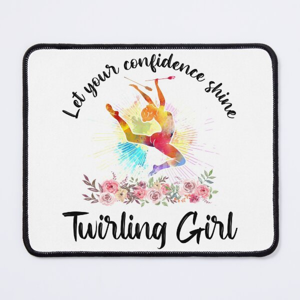 Item preview, let your confidence shine Twirling girl designed and sold by thanhmaidesign.