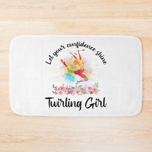 Item preview, let your confidence shine Twirling girl designed and sold by thanhmaidesign.