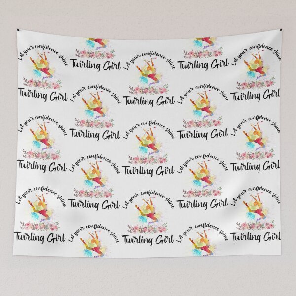 Item preview, let your confidence shine Twirling girl designed and sold by thanhmaidesign.