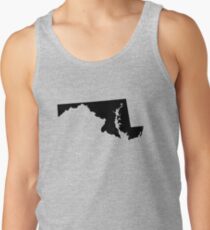 Maryland Black Tank Top