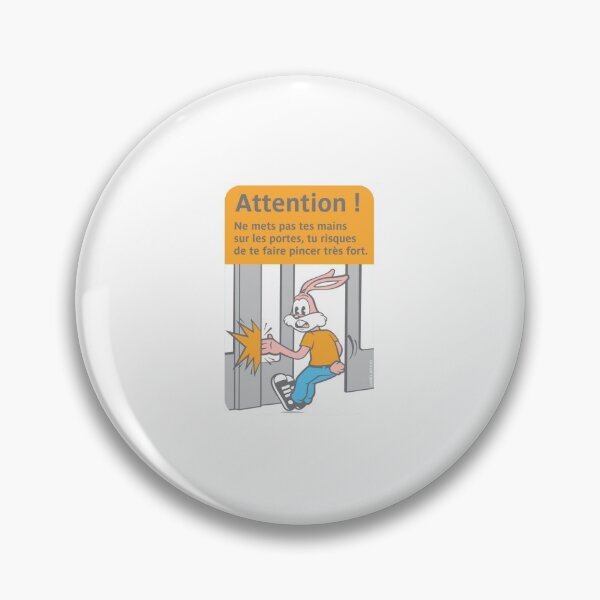 Item preview, Serge the metro rabbit Sticker designed and sold by KARENPEARSO.