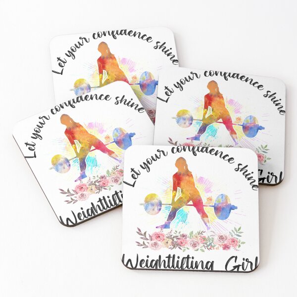Item preview, let your confidence shine Weightlifting girl designed and sold by thanhmaidesign.