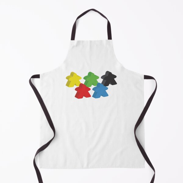 Item preview, Set of 5 meeples (Board game tokens) Sticker designed and sold by KARENPEARSO.