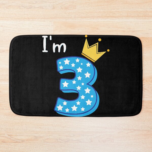 Item preview, Three Year Old Birthday Boy 3yr 3rd 3 year old birthday designed and sold by TexansLeather.