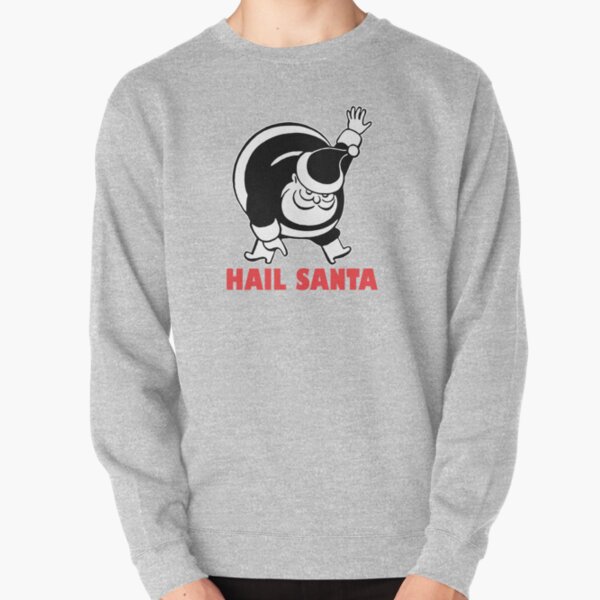 ghost hail santa sweater