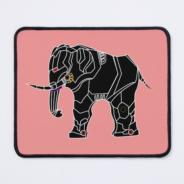 Item preview, Robot Elephant B&W designed and sold by Hasthiart.