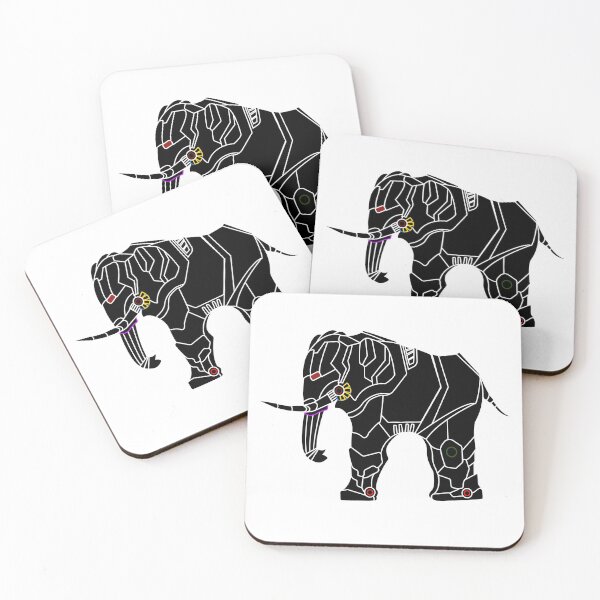 Item preview, Robot Elephant B&W designed and sold by Hasthiart.