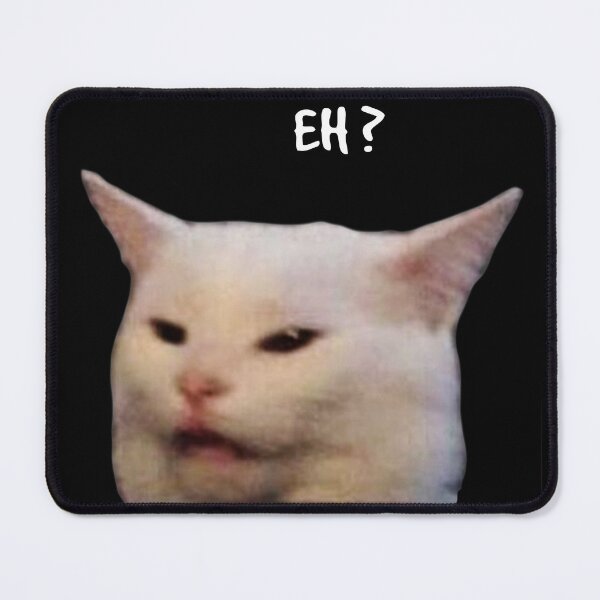 Item preview, Smudge the cat, table cat -funny memes designed and sold by MiSou Shop.