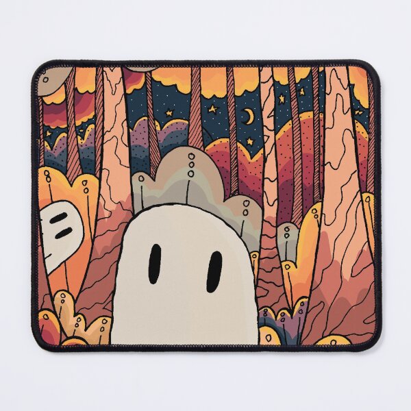 Item preview, Little ghost forest designed and sold by Swadeillustrations.