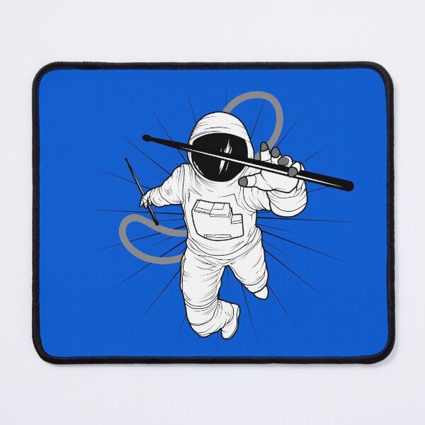 Item preview, Astronaut Drummer In Space With Drumsticks designed and sold by playloud.