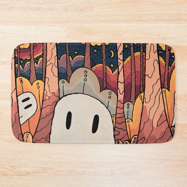 Item preview, Little ghost forest designed and sold by Swadeillustrations.
