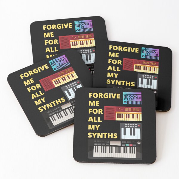 Item preview, Forgive Me For All My Synths. designed and sold by JockArts.