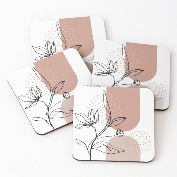 Item preview,  Botanical floral illustration, boho art, minimal art, line art designed and sold by lalithaartistry.