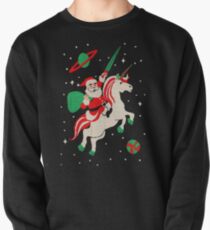 Santa and Unicorn Pullover