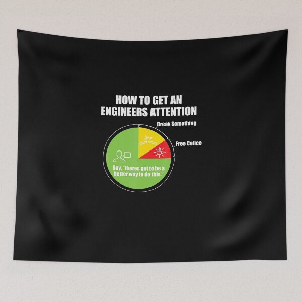 Item preview, How To Get An Engineers Attention Engineering Funny designed and sold by AdeleSchindler.