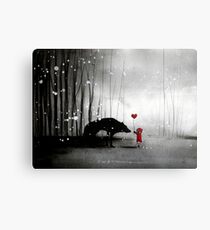 Little Red Riding Hood ~ I love You Metal Print