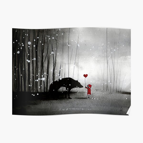 Little Red Riding Hood ~ I love You Poster