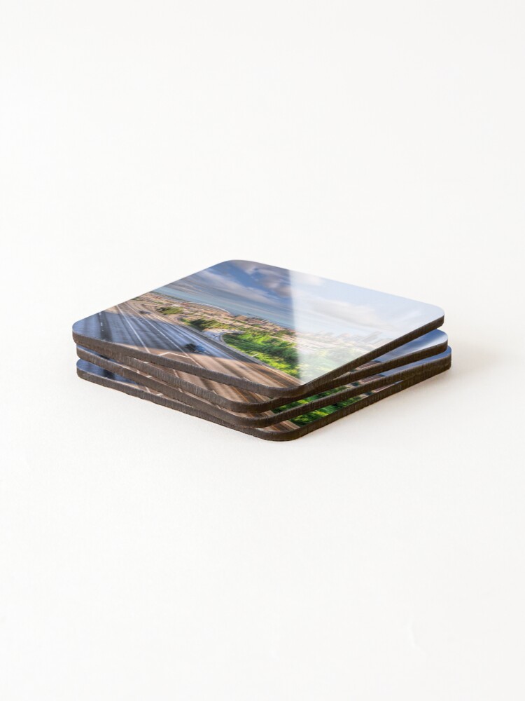 Thumbnail 4 of 5, Coasters (Set of 4), Seattle Skyline designed and sold by RandyDyer.