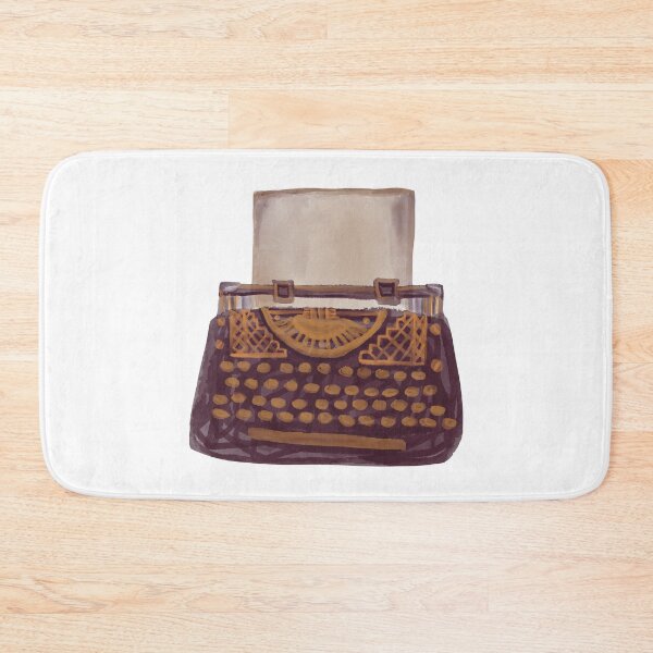 Item preview, Steampunk Retro Typewriter Illustration designed and sold by ZaraRoza.