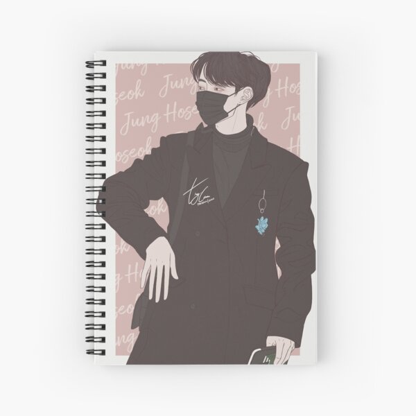 Park Jimin: Airport Fashion  Spiral Notebook for Sale by hyyhk