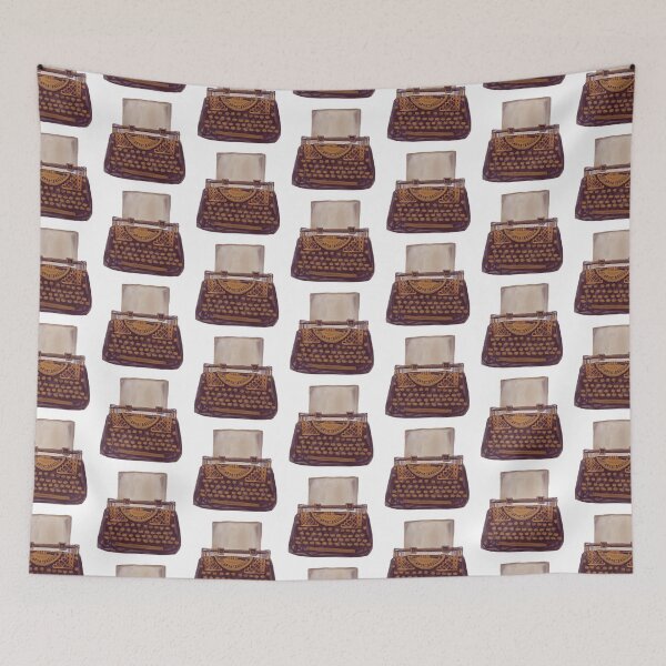 Item preview, Steampunk Retro Typewriter Illustration designed and sold by ZaraRoza.