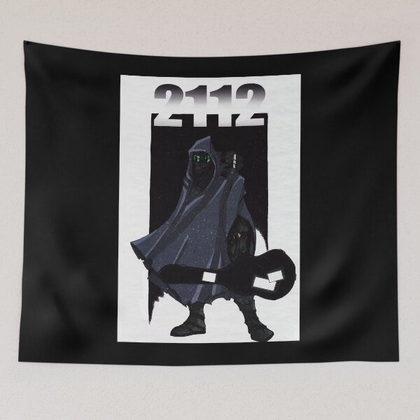 Item preview, Number 2112 band three member logo poster designed and sold by RebecaMac030.