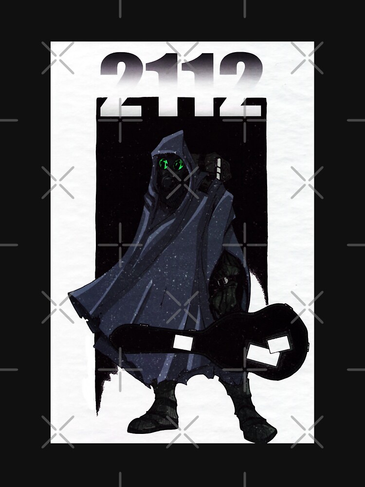 "Number 2112 band three member logo poster" Tshirt for Sale by