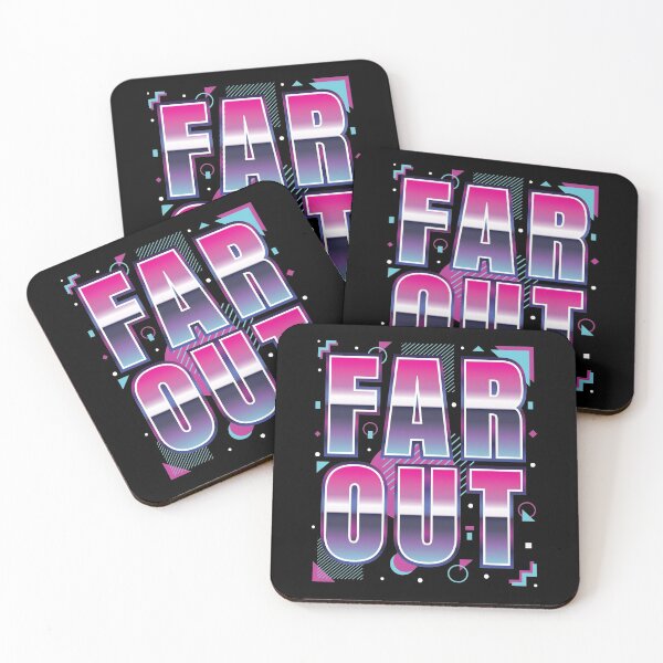 Item preview, Far Out Cool 80's Retro Slang designed and sold by GravitiTees.