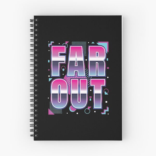 Item preview, Far Out Cool 80's Retro Slang designed and sold by GravitiTees.