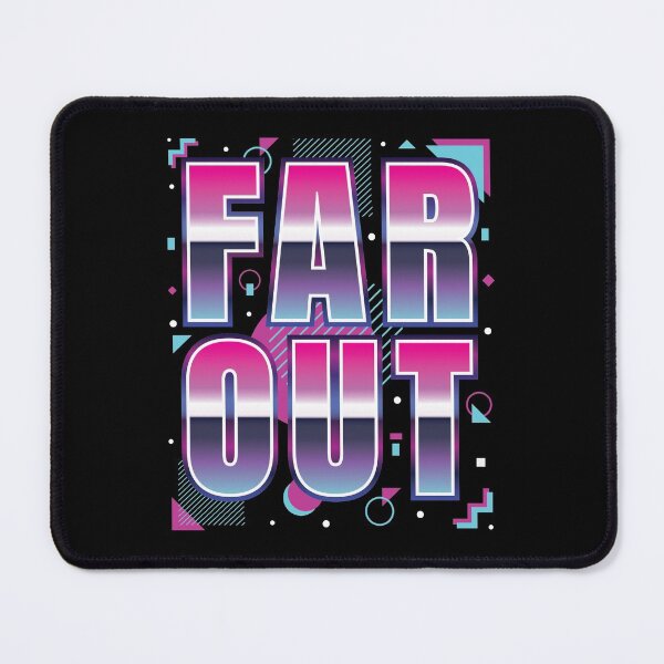Item preview, Far Out Cool 80's Retro Slang designed and sold by GravitiTees.