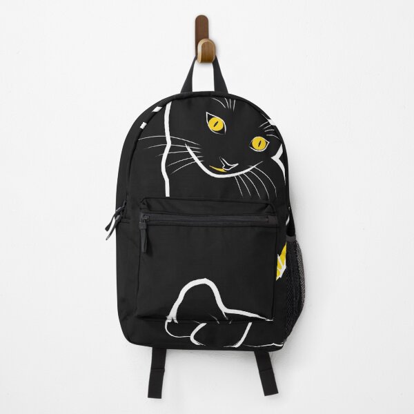 Item preview, kitten excited by the temptation of butterflies. black cat. cat series. designed and sold by yoonjolab.