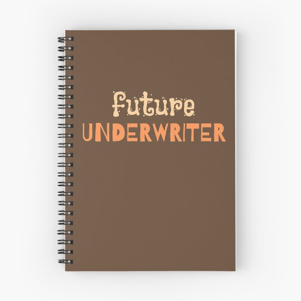 Artikelvorschau, Future Underwriter Lustige Schrift Dunkel entworfen und verkauft von trendingatees.