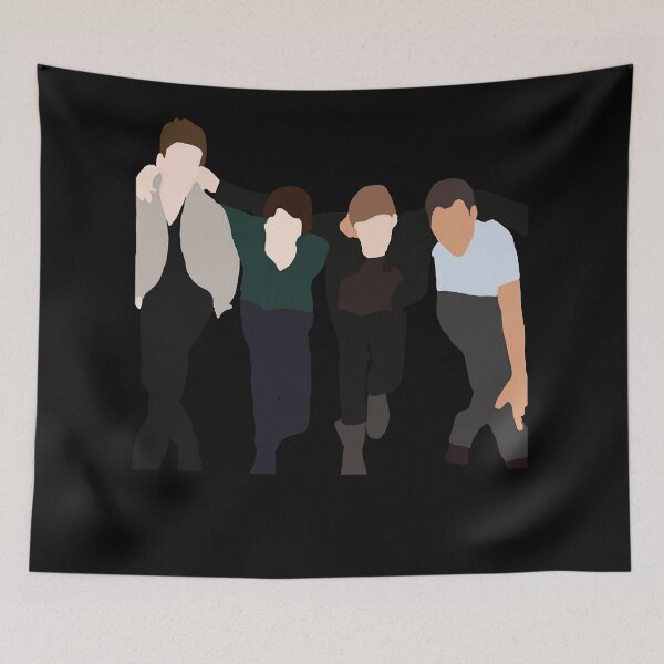 Item preview, Four member art picture logo poster designed and sold by RebecaMac030.