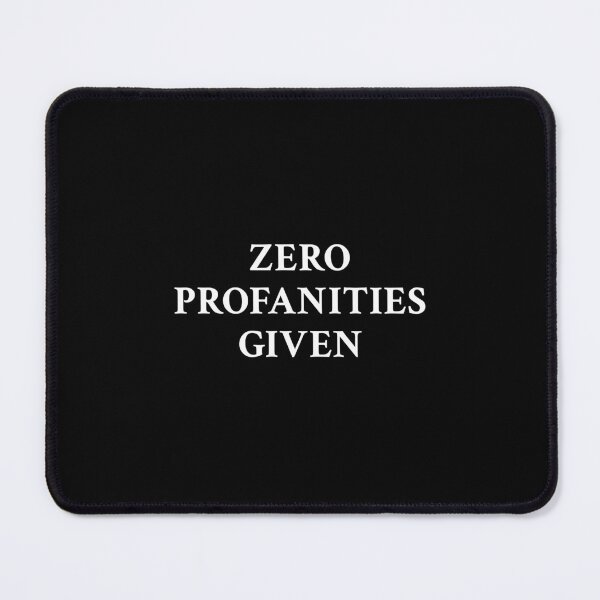 Item preview, Zero profanities given designed and sold by OrenjiMan.