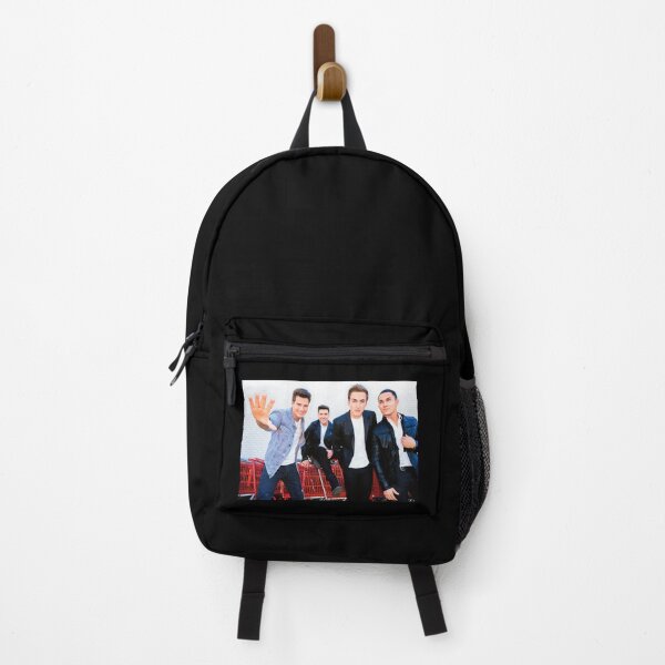 Item preview, Four boy band happy logo poster designed and sold by RebecaMac030.