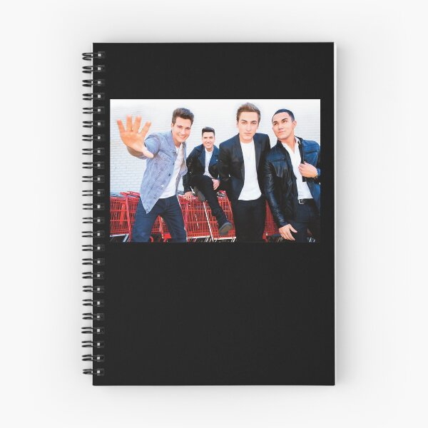 Item preview, Four boy band happy logo poster designed and sold by RebecaMac030.