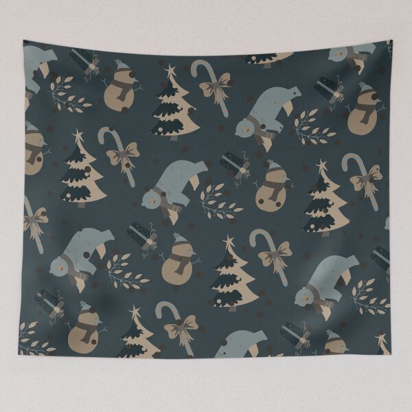 Item preview, Modern Elegant Christmas Pattern designed and sold by fowons.
